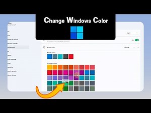 How to Change Windows Color on Windows [NEW]