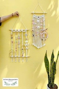 Macrame Bow Holder, Headband Holder, Macrame Bow Organizer, Hair Bow Holder, Nursery Wall Decor, Boho Kids Wall Decor, Baby Girl Gift - Etsy