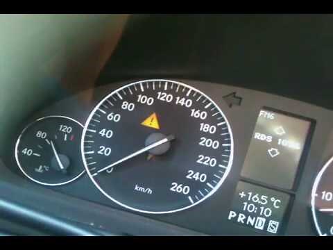 2006 Mercedes-Benz C 180 Kompressor (W203) Acceleration (0-170) km/h