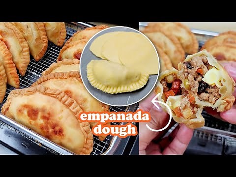 Easy Flaky Pork Empanada With Empanada Dough Making Instructions