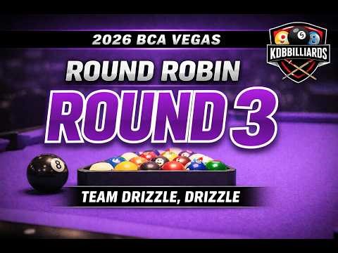 2026 BCA Vegas 8-Ball Team Championship | Round Robin R3 | Team Drizzle, Drizzle