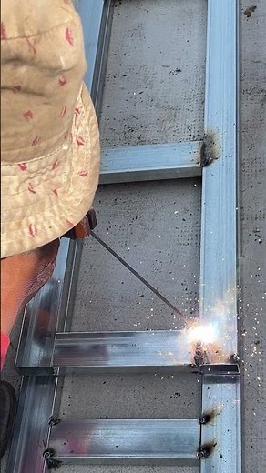 Building a Metal Carport ,Welding​ Diy