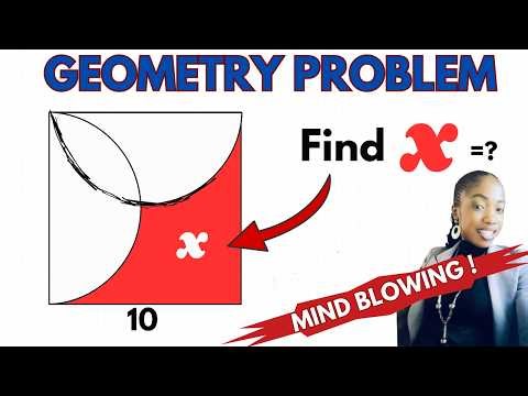 How To Solve A Hard Geometry Problem That Stumps Many | Find x?#geometrypuzzle #geometry