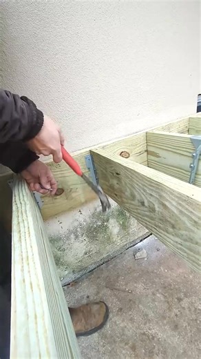 68K views · 243 reactions | Old fashioned way of joist hanger installation | Owen King | Facebook