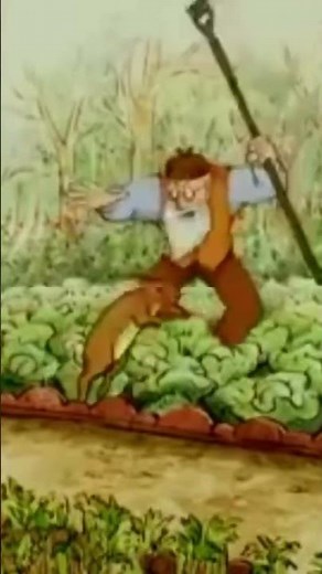 PETER RABBIT & FRIENDS - Peter escapes Mr McGregor’s garden #PeterRabbit #cartoon #short