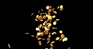 3 Density Levels Gold Coin Fountain Stock Footage Video (100% Royalty-free) 1041982306 | Shutterstock