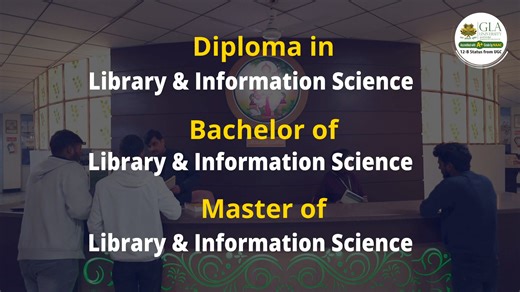 ✨ Discover Your Path in Library and Information Science at GLA...