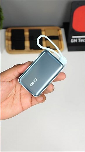 The Anker Nano 10,000mAh Power Bank is awesome 😎 #shorts #traveltips