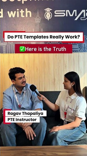 Thinking of using templates in your PTE exam? #pteexampreparation