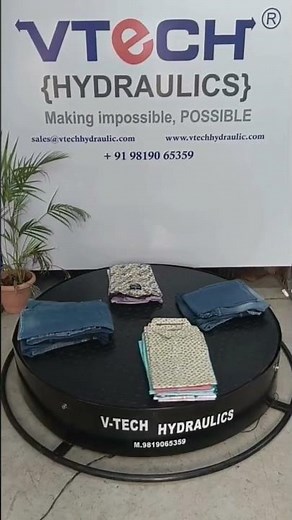 V-TECH make ROTATING DISPLAY TURN TABLE.