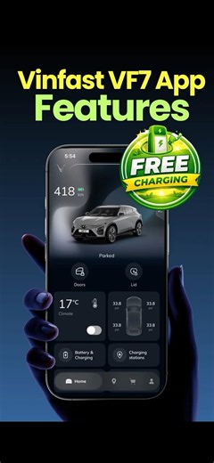 How to use Free Charging in the Vinfast App | Remote Control | Public Charging | VF7