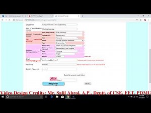 How to register for NITTTR short term course on NITTTR website.