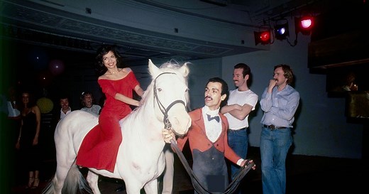 On the Night of May 2, 1977, Bianca Jagger Rode Into Her 27th Birthday at Studio 54 on a Horse