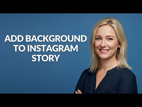 ADD BACKGROUND TO INSTAGRAM STORY - Julia'sTutorials