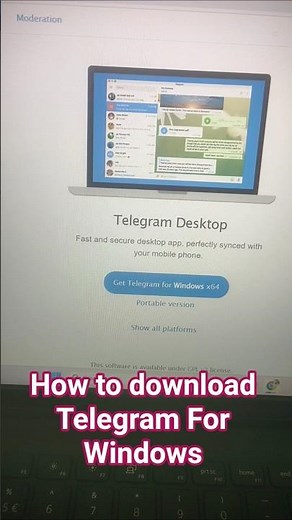 How to download and install latest version of Telegram on windows #telegram #shorts