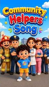 Community Helpers Song for Kids | Thank You, Helpers! | Preschool Rhymes | Tiny Tots