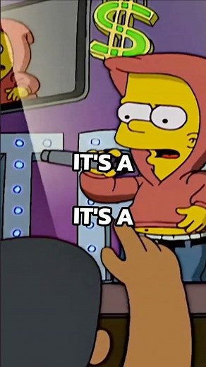 Bart amazes both the crowd and the rapper with this: (Credit: The Simpsons: Season 16 Episode 9)