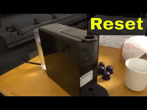How To Reset Nespresso Essenza Mini Coffee Machine-Easy Tutorial