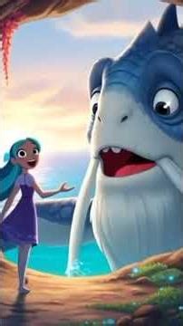 jal pari and lumba, a beautiful mythical sea creature living deep underwater, mesmerising people