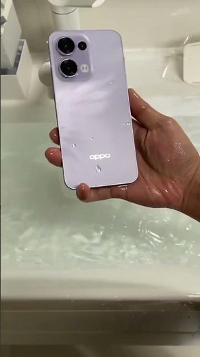 Oppo Reno 13 🌊 Beautiful Water Unboxing 💦 | Waterproof Test 😍 | Technical Panda 🐼 #Shorts