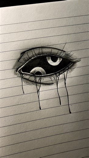 How To Draw Dead Eyes When Bored In Math✏️ #art #horror #drawing #virashorts