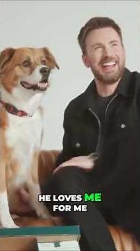 Chris Evans Couldn’t Leave This Dog Behind