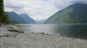 Alouette Lake at Golden Ears Provincial Park in Maple Ridge, British Columbia, Canada