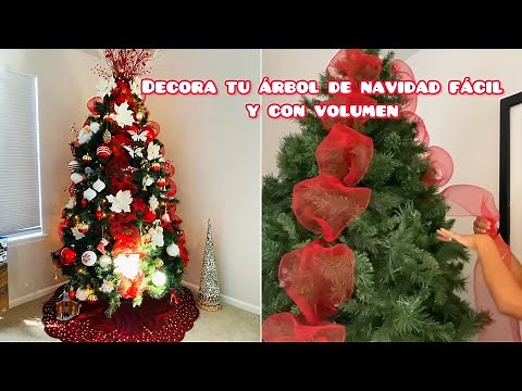 DECORATE YOUR CHRISTMAS TREE EASILY WITH NETTING /Christmas Tree/ Christmas