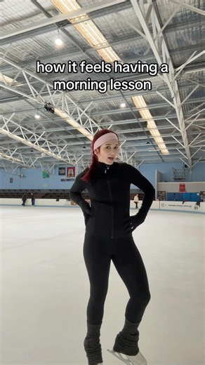 Like I could be in bed rn and instead I’m here? #figureskater #figureskating #iceskating #funny