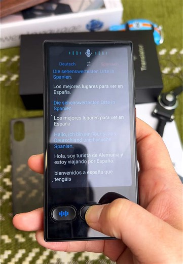 Nie wieder Sprachbarrieren Mit Diesem Mini-Übersetzer 🌍🤯Übersetzer Für Online, Offline & Fotoerkennung 📸💬#übersetzer #smartdevice #gadgets#WinterDeals #NewYearNewYou