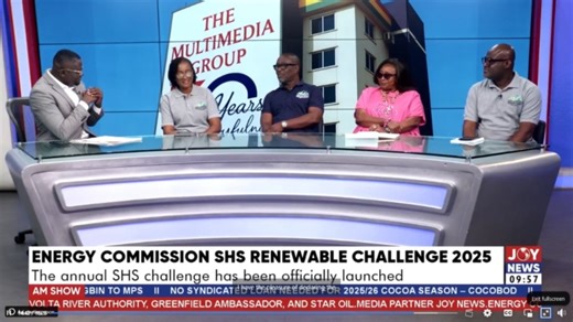 Energy Commission launches 2025 SHSs Renewable Energy Challenge - Adomonline.com