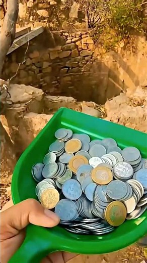I’m Filling a 50-Foot Well With Coins Based on My Followers! 😱 Day 4 Challenge #shorts