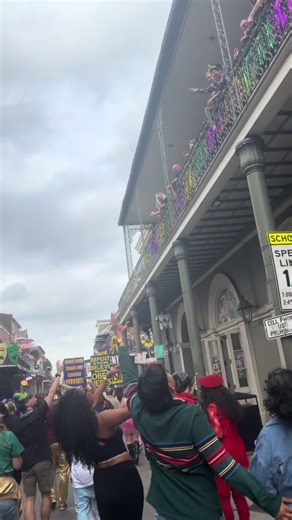 Not during black history month 🤣🤣🤣 #mardigras #mardigras2026 #neworleanstravel
