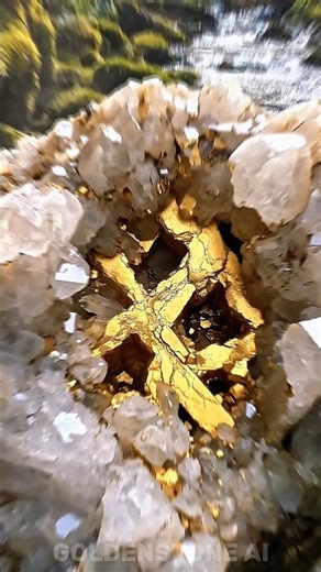 From Hidden Gold Nuggets to Pure Gold Bars🔨✨| Cracking Quartz Rocks Containing Pure Gold-ASMR #asmr