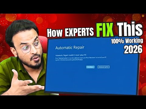 Stuck in Automatic Repair BLUE SCREEN? Fix It WITHOUT Formatting