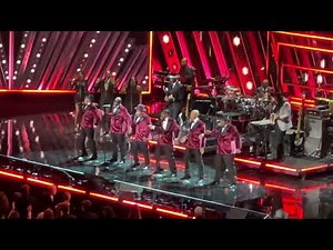 New Edition (Spinners Medley) Rock and Roll Hall of Fame Brooklyn, NY 11-3-2023