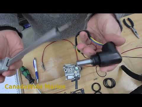 Yamaha 4 Stroke outboard difficult cold starting, how to fix.