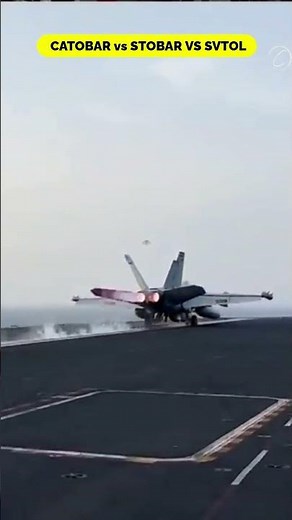 CATOBAR vs STOBAR vs STOVL – How Fighter Jets Launch from Ships
