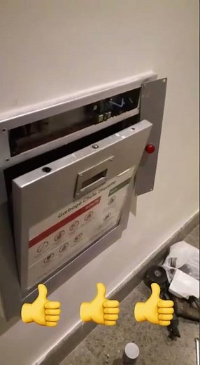 Trash Chute System!Cleaner, safer, and more efficient waste collection.