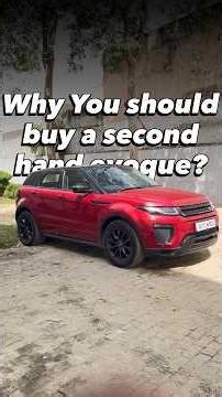 🔺Should you Buy a Used range rover evoque 2017 diesel?✅Here are 5 point why you should buy it. #car