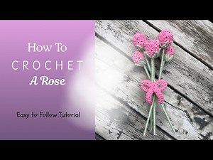 Super easy crochet roses for beginners | step by step guide