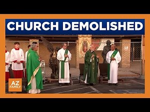 Historic Catholic church in Casa Grande holds final mass before demolition