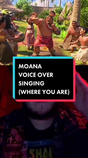 MOANA: WHERE YOU ARE COVER! BLOW THIS UP!!! #disney #disneysongs #moana #moanasongs #moanasingalong #voiceovers #voiceacting #voiceactor #disneyvoiceover #moanamovie #fyp