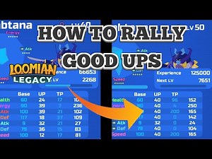 How to rally for good UPs in Loomian Legacy