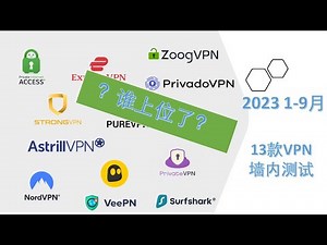 2023年前9个月大总结 13款VPN墙内测试厮杀结果，黑马频出，小三上位？