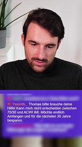 3.4K views | 70/30 oder ACWI IMI? 樂  Ein Zuschauer unseres Streams...