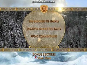 The Chronicles of Narnia: The Lion, The Witch, And The Wardrobe DVD Menu