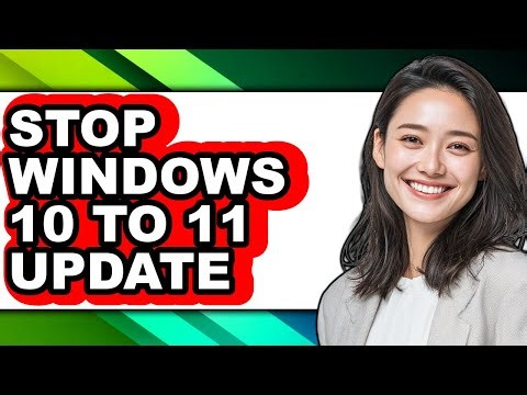 How to Stop Windows 10 to 11 Update (easy Method)