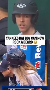The memorable long-haired bat boy in Cleveland has taken advantage of the Yankees new beard policy 🤣 | MLB