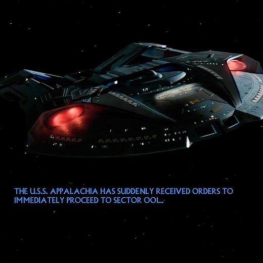 Star Trek-First Contact: Steamrunner class- U.S.S. Appalachia responds to a distress call...